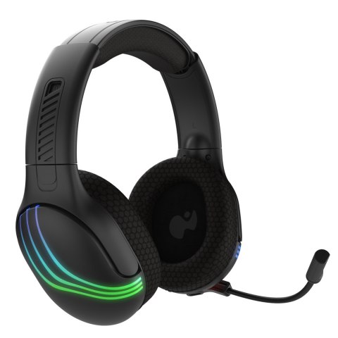 PDP 049-032-BK słuchawki/zestaw słuchawkowy Bezprzewodowy Opaska na głowę Gaming Bluetooth Czarny No name