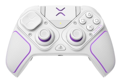 PDP 052-002-WH kontroler gier Fioletowy, Biały RF/USB Gamepad Analogowa/Cyfrowa PC, PlayStation 4, PlayStation 5 Pdp