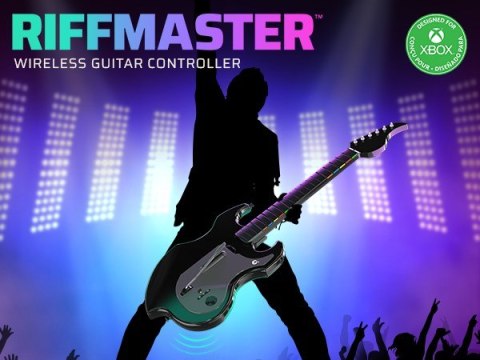 PDP Riffmaster Czarny, Szary Gitara Analogowa/Cyfrowa PC, Xbox One, Xbox Series S, Xbox Series X Pdp