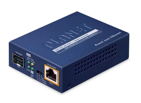 PLANET 1-Port 100/1000X SFP to konwerter sieciowy Niebieski Planet