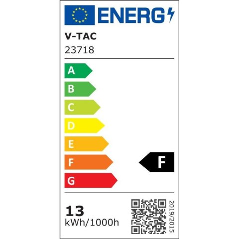 Taśma LED 230V V-TAC bezpunktowa COB 286LED/m 12,5W/m rolka 10mb VT-2025 286-10M 3000K 1100lm
