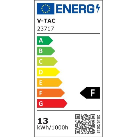 Taśma LED 230V V-TAC bezpunktowa COB 286LED/m 12,5W/m rolka 5mb VT-2025 286-5M 6500K 1100lm