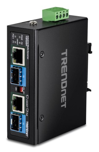 Trendnet TI-BF22SFP konwerter sieciowy 1000 Mbit/s Czarny No name