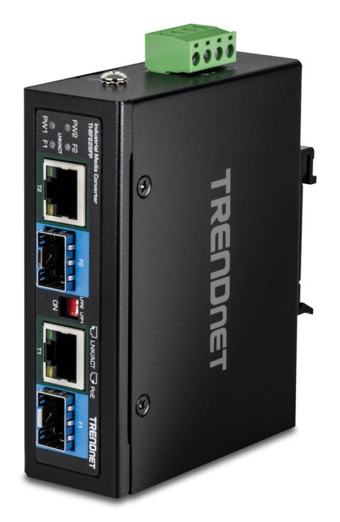 Trendnet TI-BF22SFP konwerter sieciowy 1000 Mbit/s Czarny No name