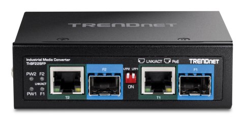 Trendnet TI-BF22SFP konwerter sieciowy 1000 Mbit/s Czarny No name