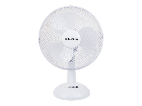 44-063# Wentylator biurkowy 12"/30cm 40w biały Blow