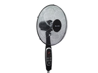44-076# Wentylator stojący 16" 60w lcd + pilot czarny Blow