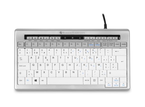 BakkerElkhuizen S-board 840 klawiatura Biuro USB QWERTY British English Jasny Szary, Biały No name