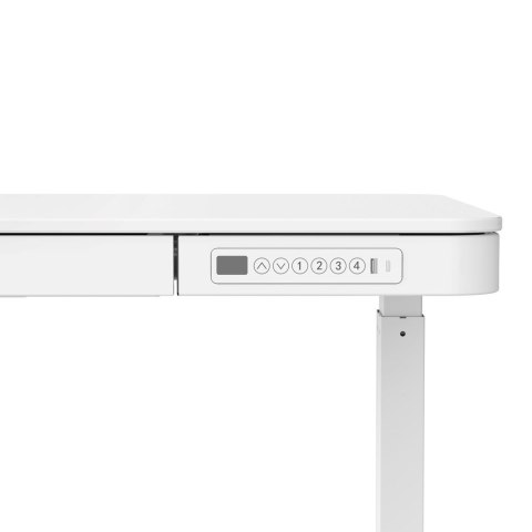 Biurko ACTIVEJET z el.reg.wys. 120x60 ET119S biały Activejet