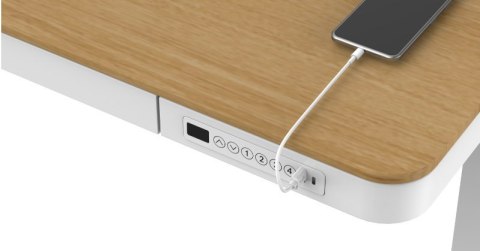 Biurko ACTIVEJET z el.reg.wys. 120x60 ET119S bi/dąd Activejet