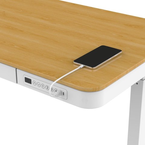 Biurko ACTIVEJET z el.reg.wys. 120x60 ET119S bi/dąd Activejet