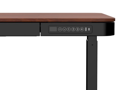 Biurko ACTIVEJET z el.reg.wys. 120x60 ET119S cz/orz Activejet
