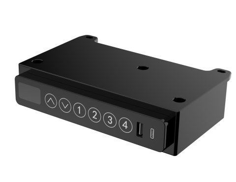 Biurko ACTIVEJET z el.reg.wys. 120x60 ET119S cz/orz Activejet