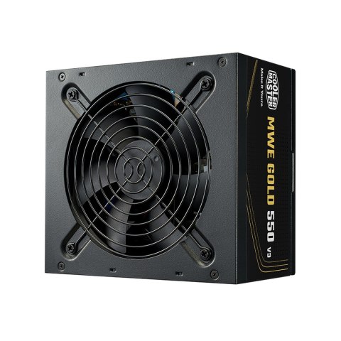 Cooler Master MWE Gold V3 ATX 3.1 Non-Modular moduł zasilaczy 550 W 24-pin ATX Czarny No name