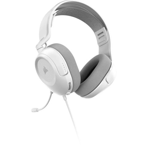 Corsair HS35 v3 Zestaw słuchawkowy Przewodowa Opaska na głowę Gaming Biały Corsair