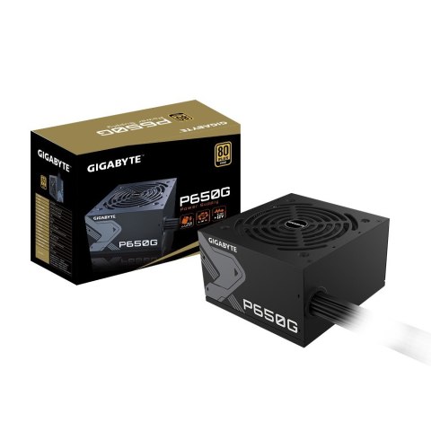 GIGABYTE GP-P650G moduł zasilaczy 650 W 20+4 pin ATX ATX Czarny Gigabyte