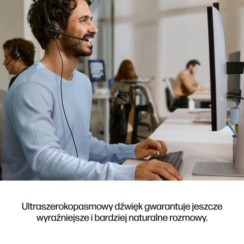 HP Poly Mission 425 Classic - przewodowy zestaw słuchawkowy USB stereo (opakowanie zbiorcze) POLY