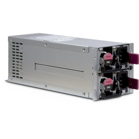 Inter-Tech ASPOWER R2A-DV0800-N moduł zasilaczy 800 W 20+4 pin ATX 2U Srebrny Inter-Tech