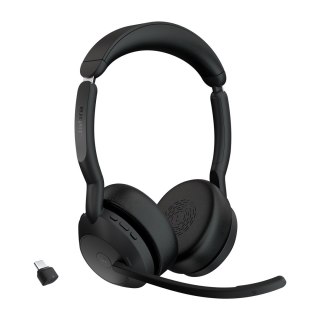 Jabra 25599-999-899 słuchawki/zestaw słuchawkowy Bezprzewodowy Opaska na głowę Biuro/centrum telefoniczne Bluetooth Podstawka do Jabra