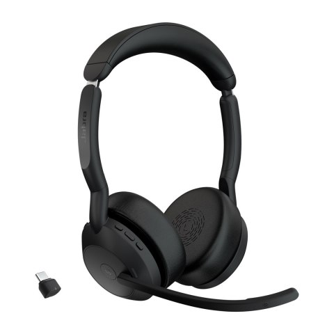 Jabra 25599-999-899 słuchawki/zestaw słuchawkowy Bezprzewodowy Opaska na głowę Biuro/centrum telefoniczne Bluetooth Podstawka do Jabra