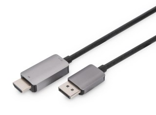 Kabel adapter PREMIUM DisplayPort - HDMI 8K 60Hz DP/HDMI M/M 1,8m DIGITUS