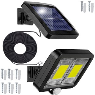 Lampa solarna 108 led z czujnikiem ruchu zmierzchu -e864 RTO