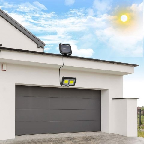 Lampa solarna 108 led z czujnikiem ruchu zmierzchu -e864 RTO