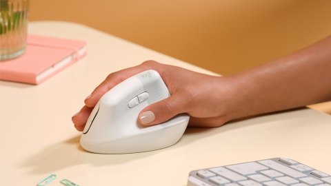Logitech Lift myszka Biuro Po prawej stronie RF Wireless + Bluetooth Optyczny 4000 DPI Logitech