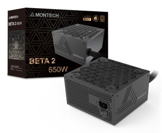 Montech BETA 2 moduł zasilaczy 650 W 20+4 pin ATX ATX Czarny Montech