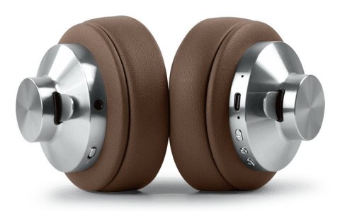 Muse M-298 SBR słuchawki/zestaw słuchawkowy Przewodowy i Bezprzewodowy Opaska na głowę Połączenia/muzyka Bluetooth Brązowy, Sreb Muse