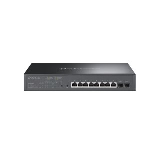 TP-Link Omada TL-SG2210MP Zarządzany L2/L2+ Gigabit Ethernet (10/100/1000) Obsługa PoE 1U Czarny TP-LINK