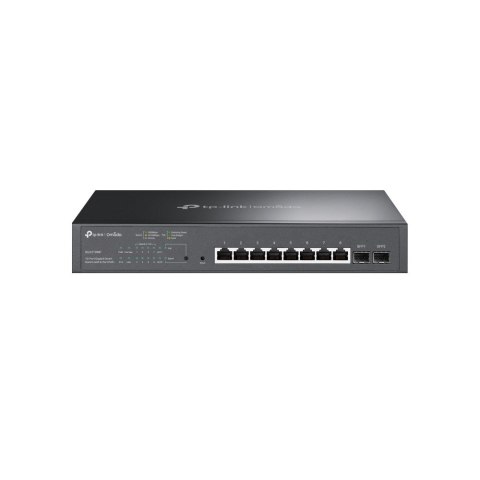 TP-Link Omada TL-SG2210MP Zarządzany L2/L2+ Gigabit Ethernet (10/100/1000) Obsługa PoE 1U Czarny TP-LINK