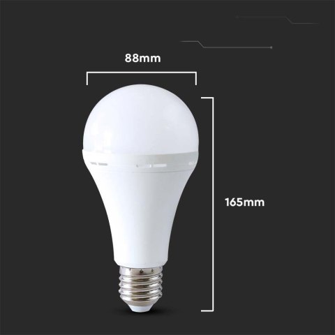 Żarówka awaryjna LED V-TAC 15W A90 E27 3-4,5h VT-51015 4000K 1200lm