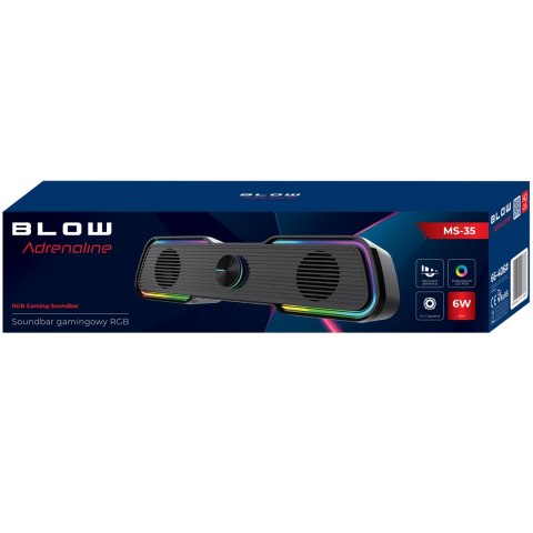 66-406# Głośniki komputerowe ms-35 soundbar rgb Blow