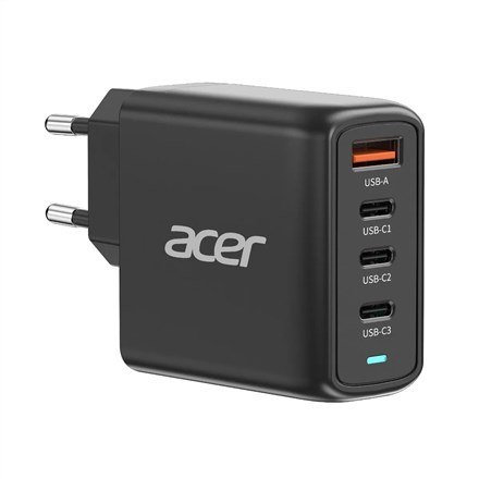 Acer 100W PD GaN Charger, 3 x USB C and 1 x USB A Acer