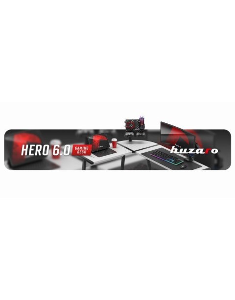 BIURKO GAMINGOWE HUZARO HERO 6.0 WHITE Huzaro