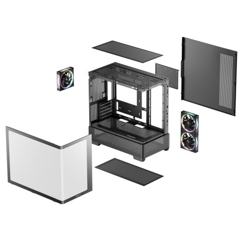 DeepCool CG380U 3F Tower Czarny DEEPCOOL
