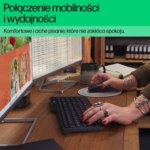 HP Klawiatura bezprzewodowa 475 z dwoma trybami Hewlett-Packard