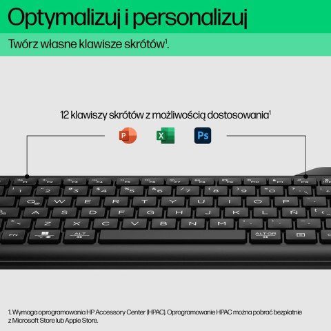 HP Klawiatura bezprzewodowa 475 z dwoma trybami Hewlett-Packard