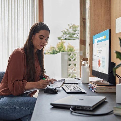 HP ProOne 440 G9 AiO i5-12500T 23,8"FHD IPS 250nits AG 16GB DDR4 3200 SSD512 Intel UHD 770 Cam5MP Kb+Mouse W11Pro 3Y OnSite Hewlett-Packard