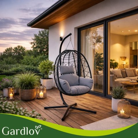 Huśtawka - fotel wiszący 185cm Gardlov ISO TRADE