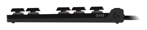Logitech G G515 klawiatura Gaming USB QWERTZ Niemiecki Czarny Logitech