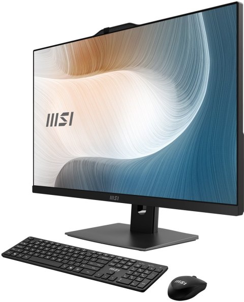 MSI AIO Modern AM272P 1M-1293XEU Core5-120U 27" IPS LED FHD Non-Touch Anti-Glare 16GB SSD512GB M.2 AX211 WiFi 6E noOS Black MSI