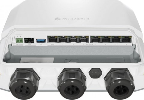 Router Mikrotik RB5009UPr+S+OUT Total Ethernet  Ports:9; Architecture:ARM 64bit; CPU core:4 MikroTik