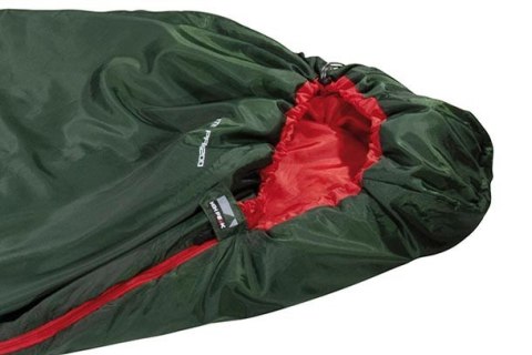 Śpiwór High Peak Lite Pak 1200 225 x 80 x 50 cm zielono-czerwony lewy 23263 High Peak