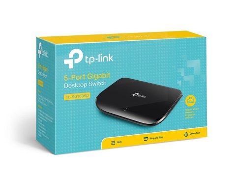 Switch TP-LINK TL-SG1005D (5x 10/100/1000Mbps) TP-LINK