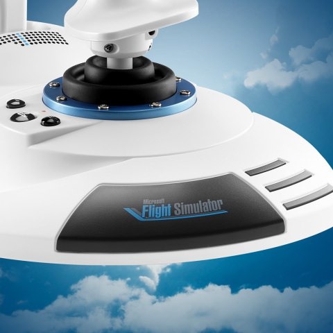 Thrustmaster T.Flight Hotas 5 Microsoft Flight Simulator Edition Biały USB Flight Sim Cyfrowy PC, PlayStation 5, PlayStation 4 THRUSTMASTER