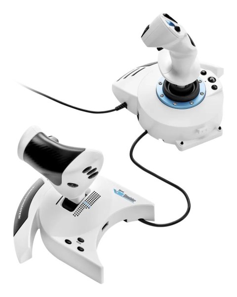 Thrustmaster T.Flight Hotas 5 Microsoft Flight Simulator Edition Biały USB Flight Sim Cyfrowy PC, PlayStation 5, PlayStation 4 THRUSTMASTER