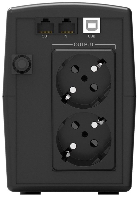 Zasilacz awaryjny UPS PowerWalker VI 600 STL Line-Interactive 600VA 2AC Wyjścia Tower No name