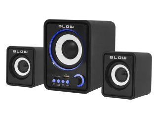 Zestaw głośników komputerowe BLOW Ms-26 66-377# (2.1; kolor czarny) BLOW